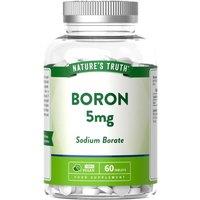 Nature's Truth Boron 5mg - 60 Tablets in Clear | Size: Pack of 60