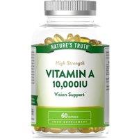 Nature's Truth Vitamin A 10, 0000 IU - 60 Softgels in Clear | Size: Pack of 60
