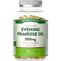 Nature's Truth Evening Primrose Oil 500mg - 60 Softgels in Clear | Size: Pack of 60