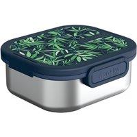 Quokka Stainless Steel Kai Blue Blossom Lunch Box in Dark Green