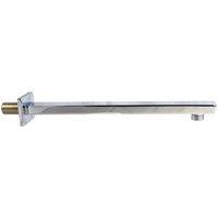 Nes Home Rectangular 300mm Wall Mounted Shower Arm in Silver