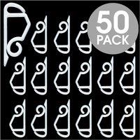 Hangups Hang Ups Clear Gutter & Shingle Hooks 50/Pack