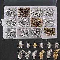Hinsinc 140pc Grease Nipples Assortment Metric Imperial M6 M8