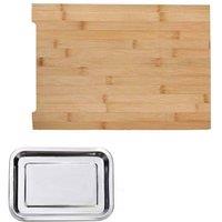 Kelvenix Wooden Chopping Board Cutting Slicing Board