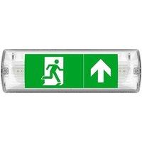 SPETLEK LED EMERGENCY LIGHT BULKHEAD EXIT SIGN MAINTAINED