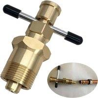 SPETLEK Plumbers Olive Puller Removal Tool for 15-22mm Gas Pipes in Gold