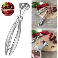 SPETLEK Fruit Remover Core Tool Cherry Olive Pitter Stoner Pits Seed in Silver