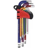 Kelvenix Allen Key Set Metric Ball Star End Hex Long Folding Wrench