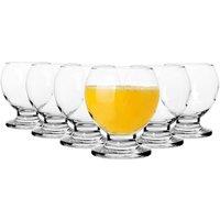 LAV Nectar Glass Tumblers - 215ml - Pack of 6 in Clear