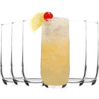 LAV Sude Highball Glasses - 415ml - Clear - Pack of 6