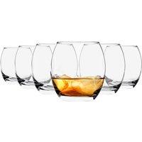 LAV Empire Whiskey Glasses - 405ml - Clear - Pack of 6