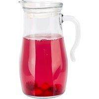 LAV 1.8L Misket Glass Water Jug with Silicone Lid in Clear | Size: 1 Pack