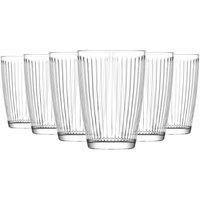 LAV Hestia Highball Glasses - 415ml - Pack of 6 in Clear