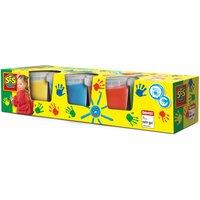 SES Creative Fingerpaint 4 colours x145ml | Size: 1 Pack