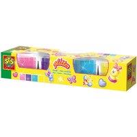 SES Creative Dough glitter 4x90g | Size: 1 Pack