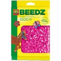 SES Creative Iron On Beads 1000 Neon Pink | Size: 1 Pack