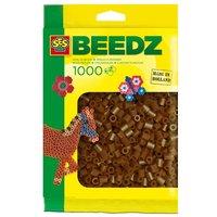 SES Creative Iron On Beads 1000 Dark Brown | Size: 1 Pack