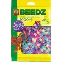 SES Creative Iron on beads 1000 mix glitter | Size: 1 Pack