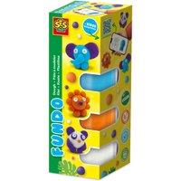 SES Creative FunDo dough - Wild animals (3x90gr-1x40gr) | Size: 1 Pack