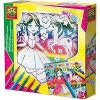 SES Creative Metallic Colouring Canvas | Size: 1 Pack