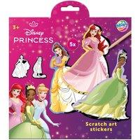 Totum Disney Princess Scratch Art Stickers | Size: 1 Pack