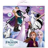 Totum Disney Frozen Scratch Art Stickers in Purple | Size: 1 Pack
