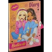 Totum Besties A5 Diary 60 Sheets with Key & Lock | Size: 1 Pack