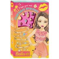 Totum Besties Charming Bracelets Jewellery Set in Pink | Size: 1 Pack