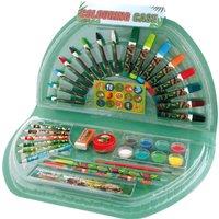 Totum Dino Colouring Case Half Round - 51 Pieces | Size: 1 Pack