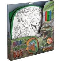 Totum Dino Colour Your Own Bag in Green | Size: 1 Pack