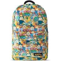 Pokemon All-over Characters Print Backpack, Unisex, Multi-Colour (BP060805POK)