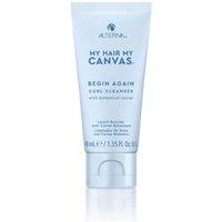 Alterna My Hair. My Canvas. Begin Again Curl Cleanser 40ml in Clear