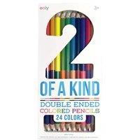 Ooly Double Ended Coloured Pencils Set of 12