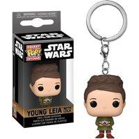 Funko POP Keychain Star Wars Young Leia Obi-Wan Kenobi Vinyl Keyring