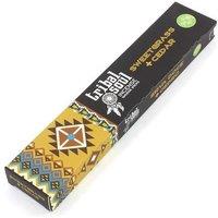 KDMD Tribal Soul Incense Sticks- Sweet Grass + Cedar in Black