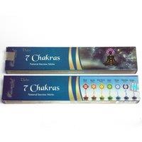 KDMD Vedic - Incense Sticks - 7 Chakras in Black