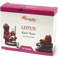 KDMD Aromatica Backflow Incense Cones - Lotus in Pink