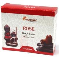 KDMD Aromatica Backflow Incense Cones - Rose in Red
