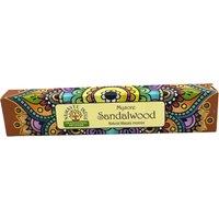 KDMD Namaste Mandala Masala Incense - Sandalwood in Brown