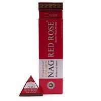 KDMD 42g Jumbo Golden Nag - Red Rose Backflow Incense Cones