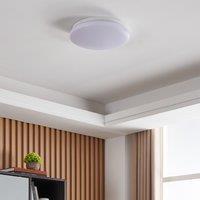 Eglo Approdo Steel & Plastic LED Ceiling Light, White