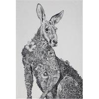 Maxwell & Williams Marini Ferlazzo Kangaroo Print 100% Cotton Tea Towel