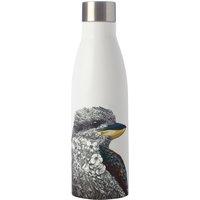 Maxwell & Williams Marini Ferlazzo 500ml Laughing Kookaburra Double Walled Insulated Bottle in White