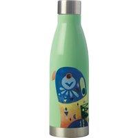 Maxwell & Williams Pete Cromer 500ml Lorikeet Double Walled Insulated Bottle in Green