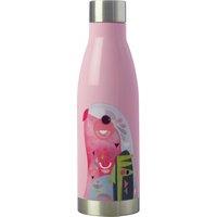 Maxwell & Williams Pete Cromer 500ml Parrot Double Walled Insulated Bottle in Pink