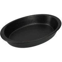 Maxwell & Williams Caviar 35cm Oval Baker in Black