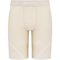 Skins DNAmic Natural Beige Half Tights Shorts in Light Beige | Size: Large