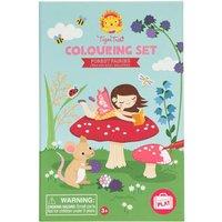 Tiger Tribe Forest Fairies Colouring Set & Drawing Set