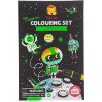 Tiger Tribe Space Neon Colouring Set & Drawing Set