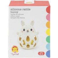 Tiger Tribe Silicone Bunny Baby Rattle